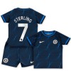 Maglia ufficiale Chelsea Sterling 7 Trasferta 2023-24 per Bambino